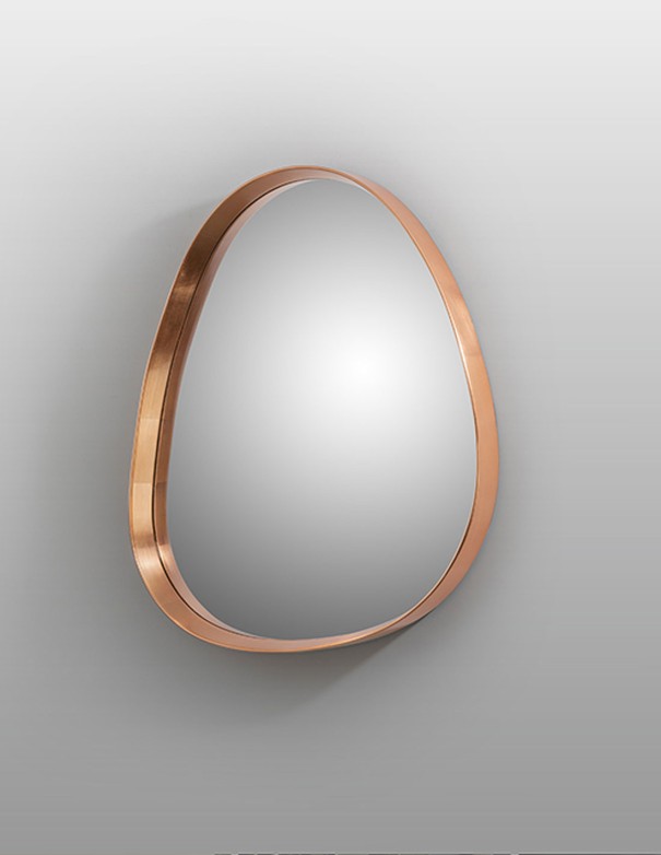 Julie Espejo Oro Rosa Pequeño Schuller