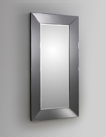 Espejo Roma rectangular marco smoke