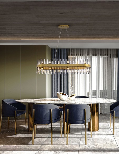 Lámpara Oval grande Grace Schuller barata