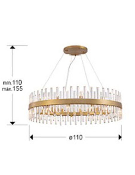 Grace Lámpara Gran Formato 110 CM