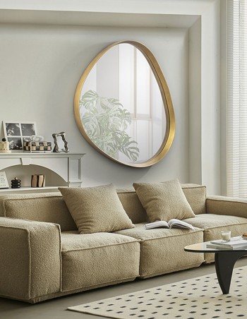 Espejo de pared Julie dorado