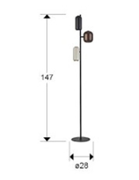 Nimes Schuller Pie de Salón