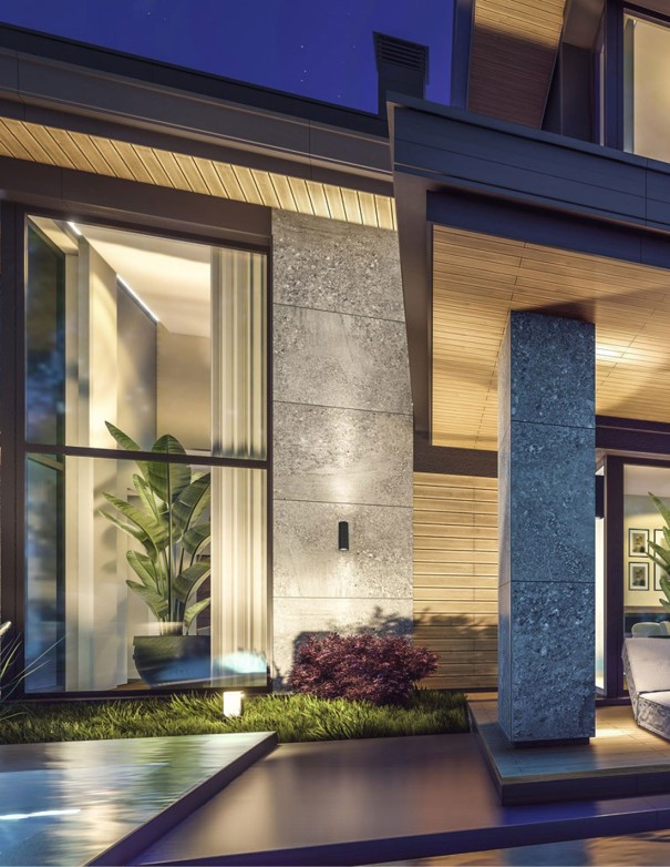 Pere Aplique Exterior Gris Mantra