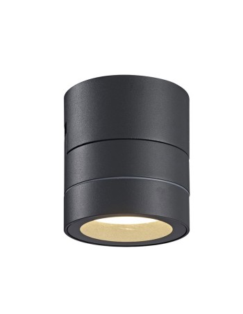 Plafón exterior saler negro