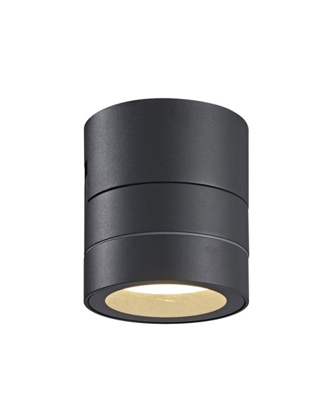 Plafón exterior saler negro