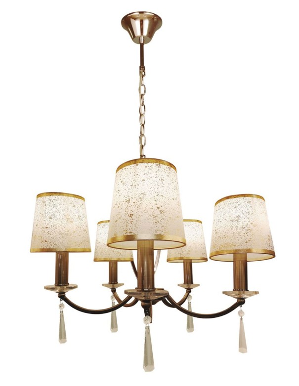 Lámpara oferta cuero con pantallas