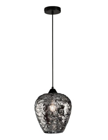 Lámpara colgante de cristal low cost