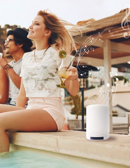 Lámpara Ring Schuller Dimable 3000K Bluetooth Google Home y Amazon Echo