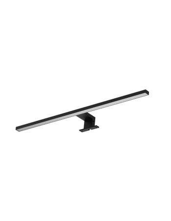 Aplique para espejo negro 60 cm 3 fijaciones