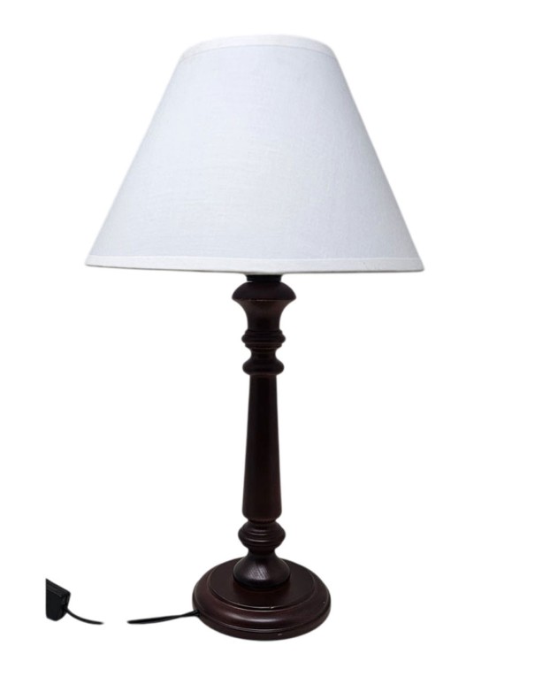 Lámpara Mesita de Noche Madera...