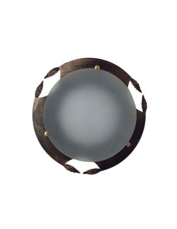 Lámpara Plafón Dorada