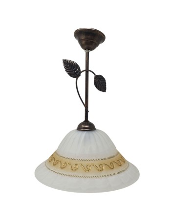 Lámpara Colgante Forja Cobre