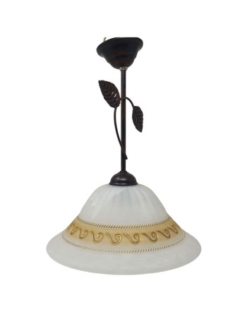 Lámpara Colgante Forja Marrón