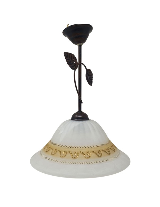 Lámpara Colgante Forja Marrón