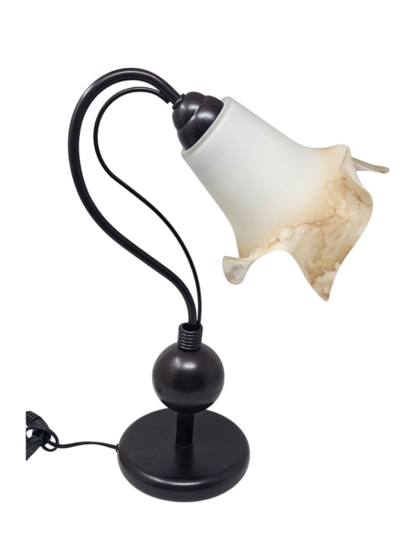 Sobremesa Forja Marrón Tulipa 3 Picos