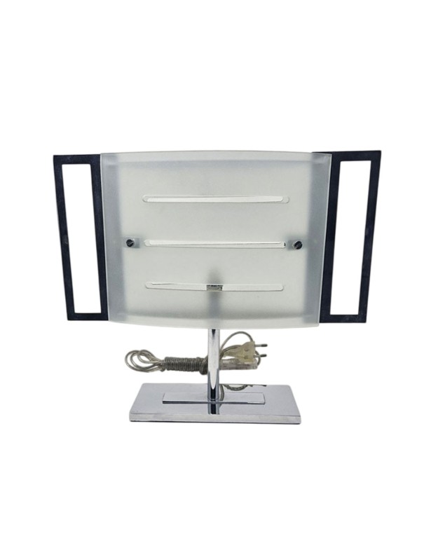 Lámpara de Sobremesa Cromo Giratoria