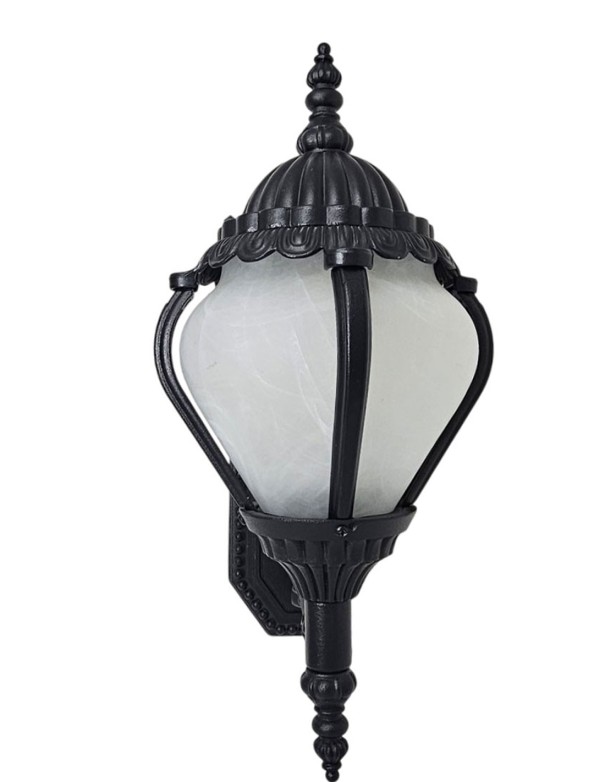 Aplique Oferta Negro Aluminio Exterior