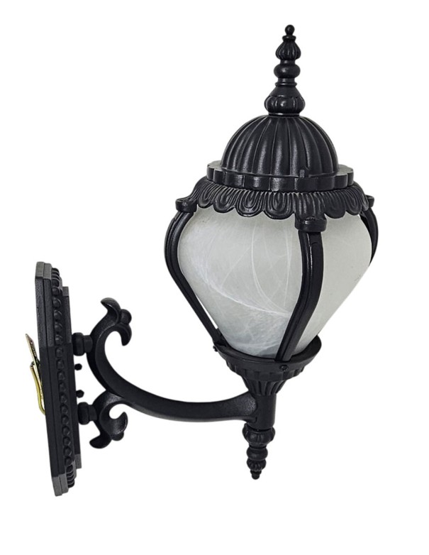 Aplique Oferta Negro Aluminio Exterior