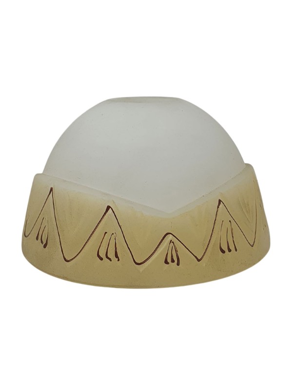 Tulipa de Cristal Media Bola Detalle