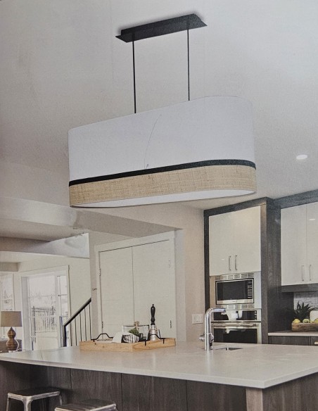 Colgante pantalla alargado