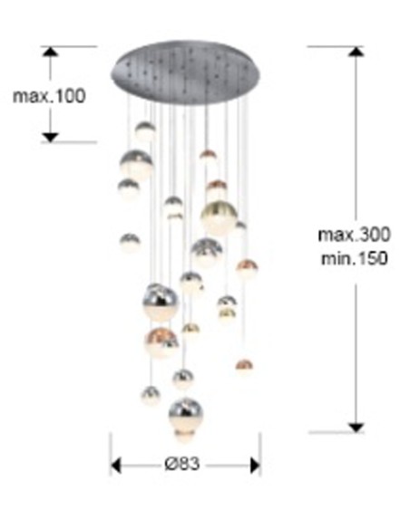 Lámparas Sphere XXL Schuller