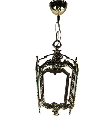 Lámpara Farol Bronce 4 Caras