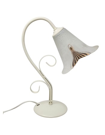 Lámpara Sobremesa Forja Marfil