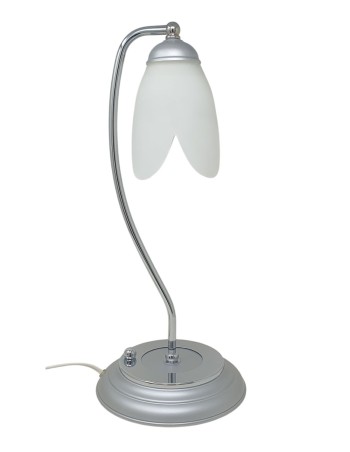 Lámparas de Mesa Plata cromo