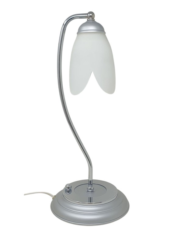 Lámparas de Mesa Plata cromo