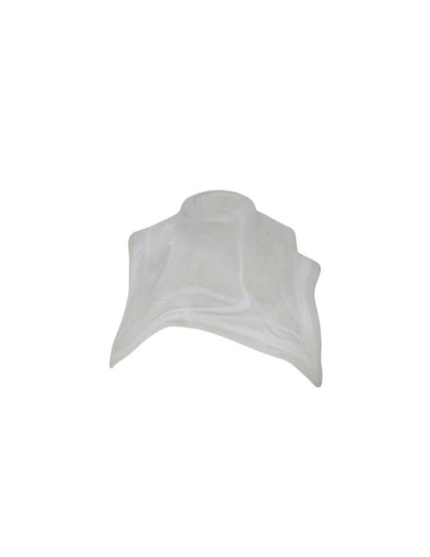 Tulipa de Cristal Pañuelo Blanca