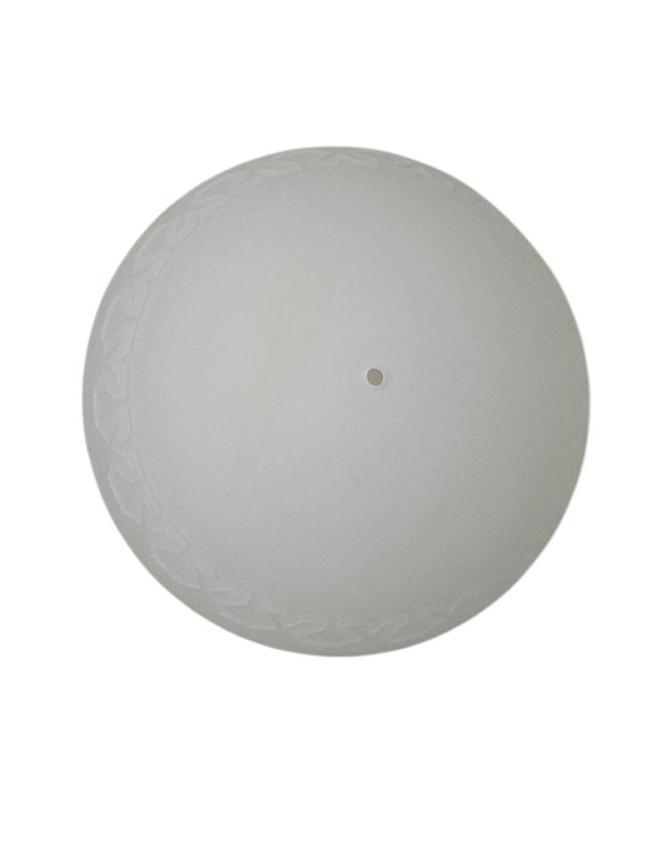 Plato de 40 cenefa blanca