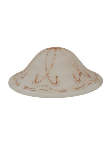 Plato de 30 Blanco Decorado