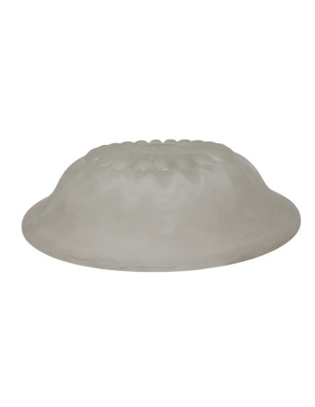 Plato de Cristal Blanco...