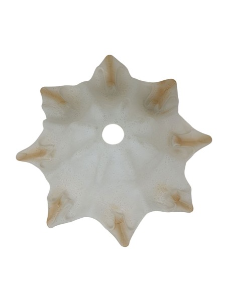 Tulipa Cristal Flor Soplada para Lámpara