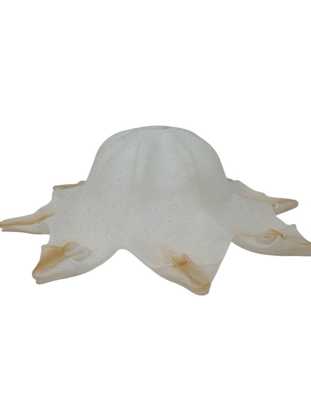 Tulipa Cristal Flor Soplada para Lámpara