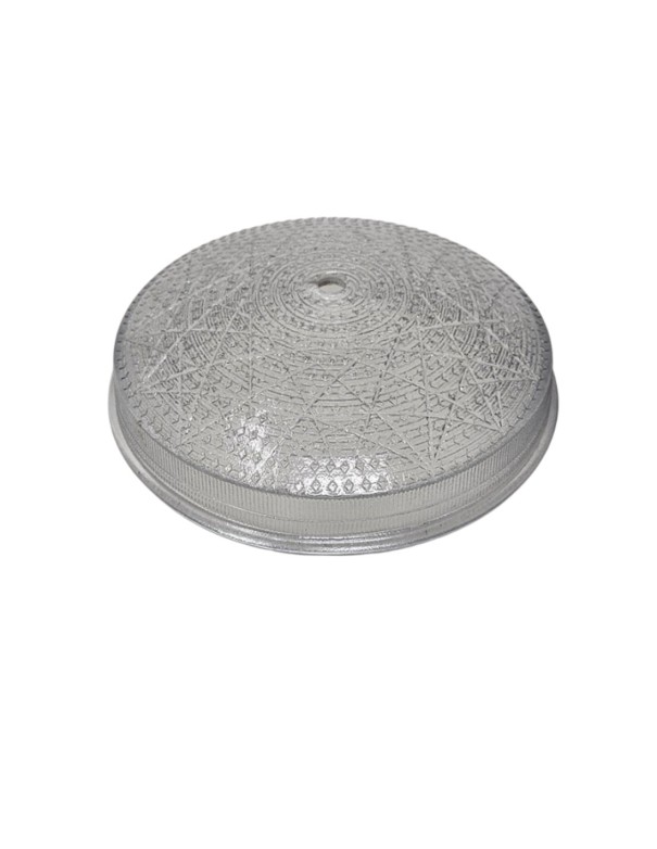 Plato Cristal Repuesto Plafón Taladro...