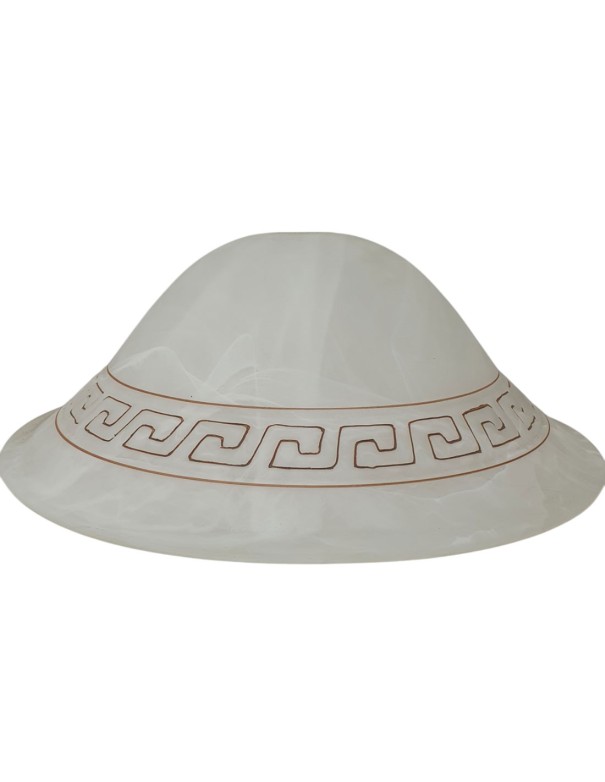 Plato para Lámpara de Techo Blanca...