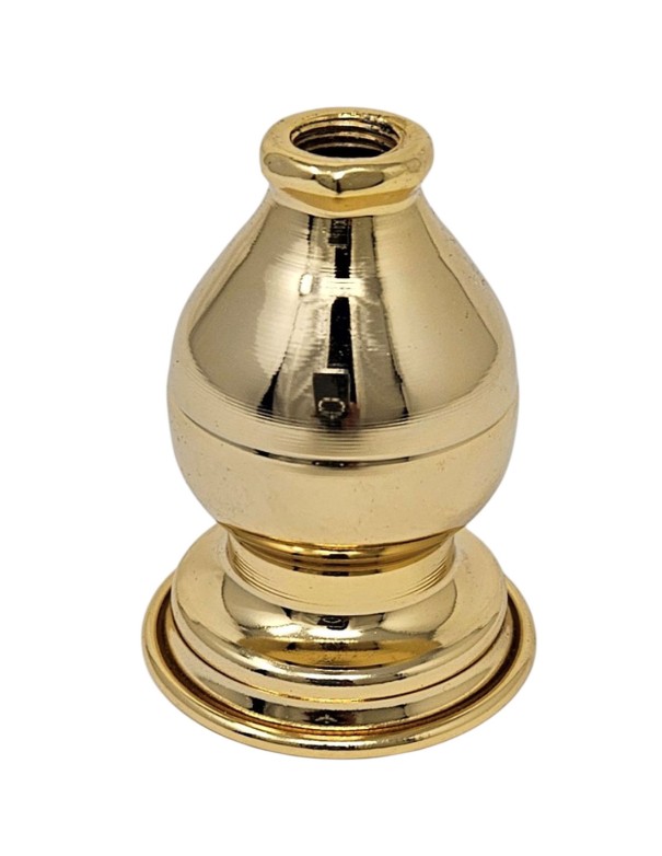 Virola Grande Metal Baño Dorado Para...