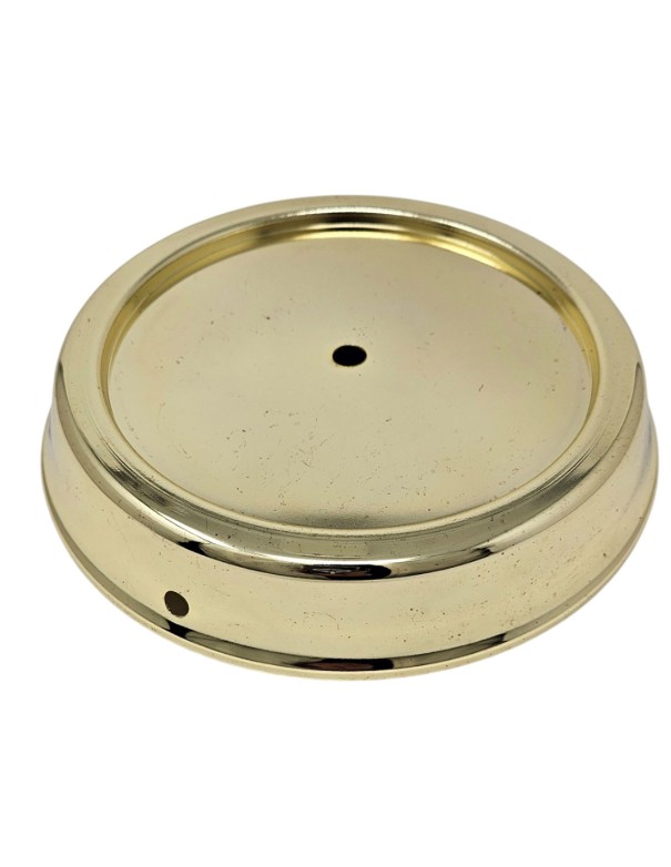 Bases para Sobremesas Metal Baño Dorado