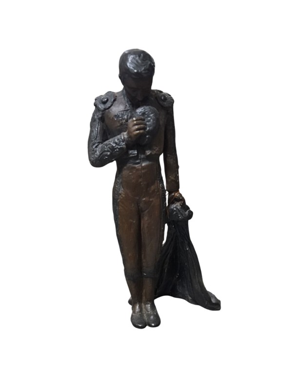 Urregui Escultura Torero de Pie con...
