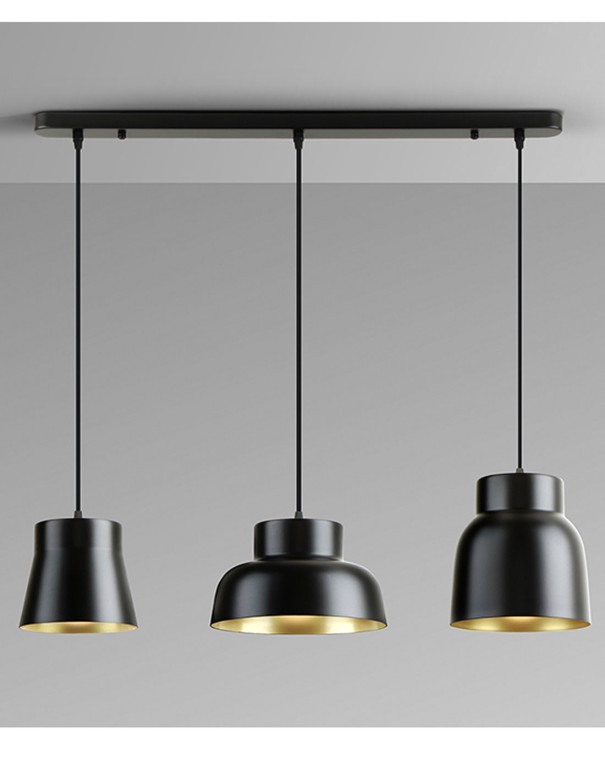 Vulcano Lámpara Lineal 3 Luces...