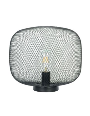 Lámpara de Mesa Alambre Negra