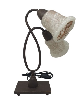 Lámpara Sobremesa Marrón...