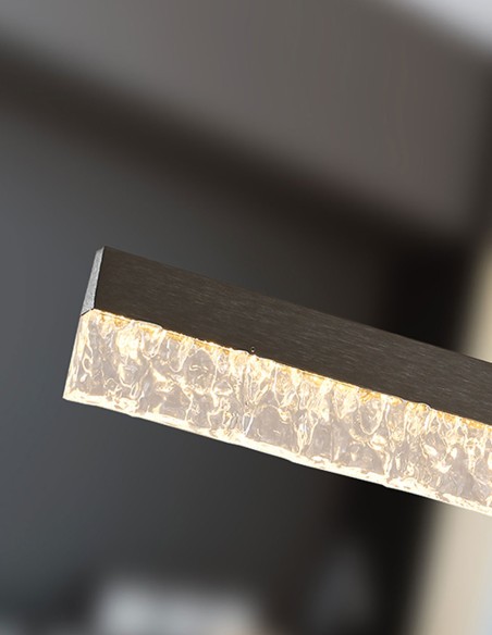 Ixias Lámpara de Schuller Dimable Gris Negro