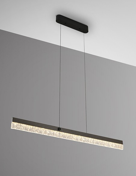 Ixias Lámpara de Schuller Dimable Gris Negro