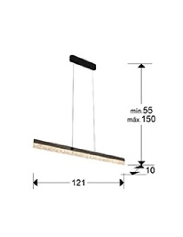 Ixias Lámpara de Schuller Dimable...