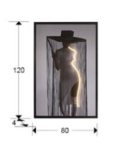 Diva Cuadro Con Luz Schuller