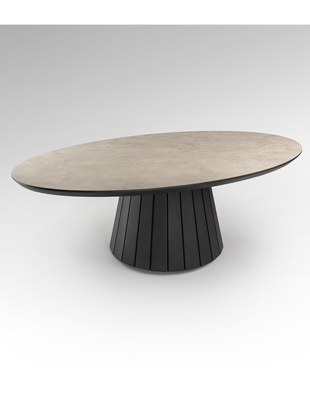 Koria Mesa de Centro Schuller Piedra Negro