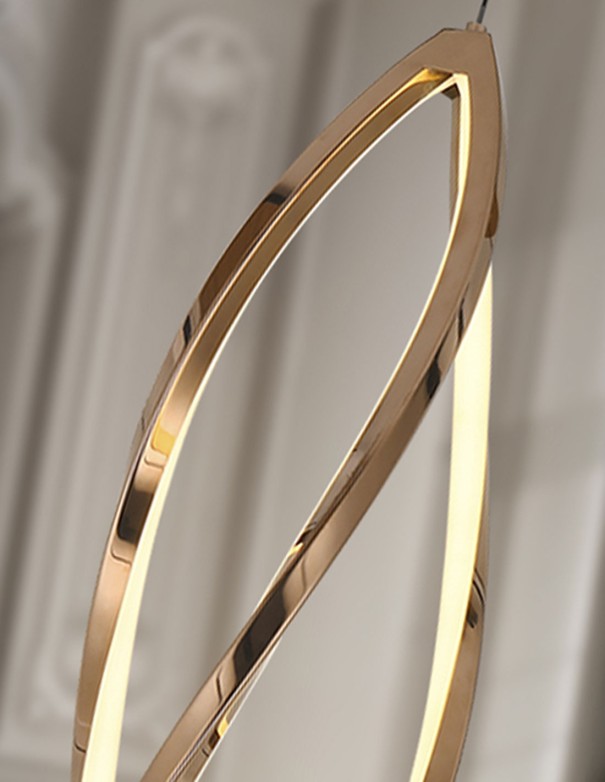 Adele Lámpara Pequeña Oro Rosa Schuller