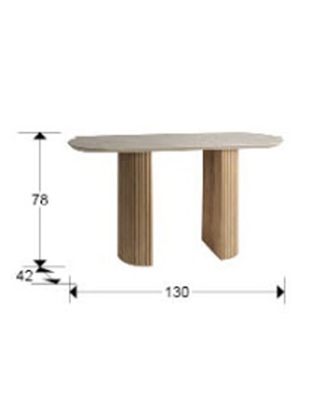 Irati Consola Piedra Madera de Schuller